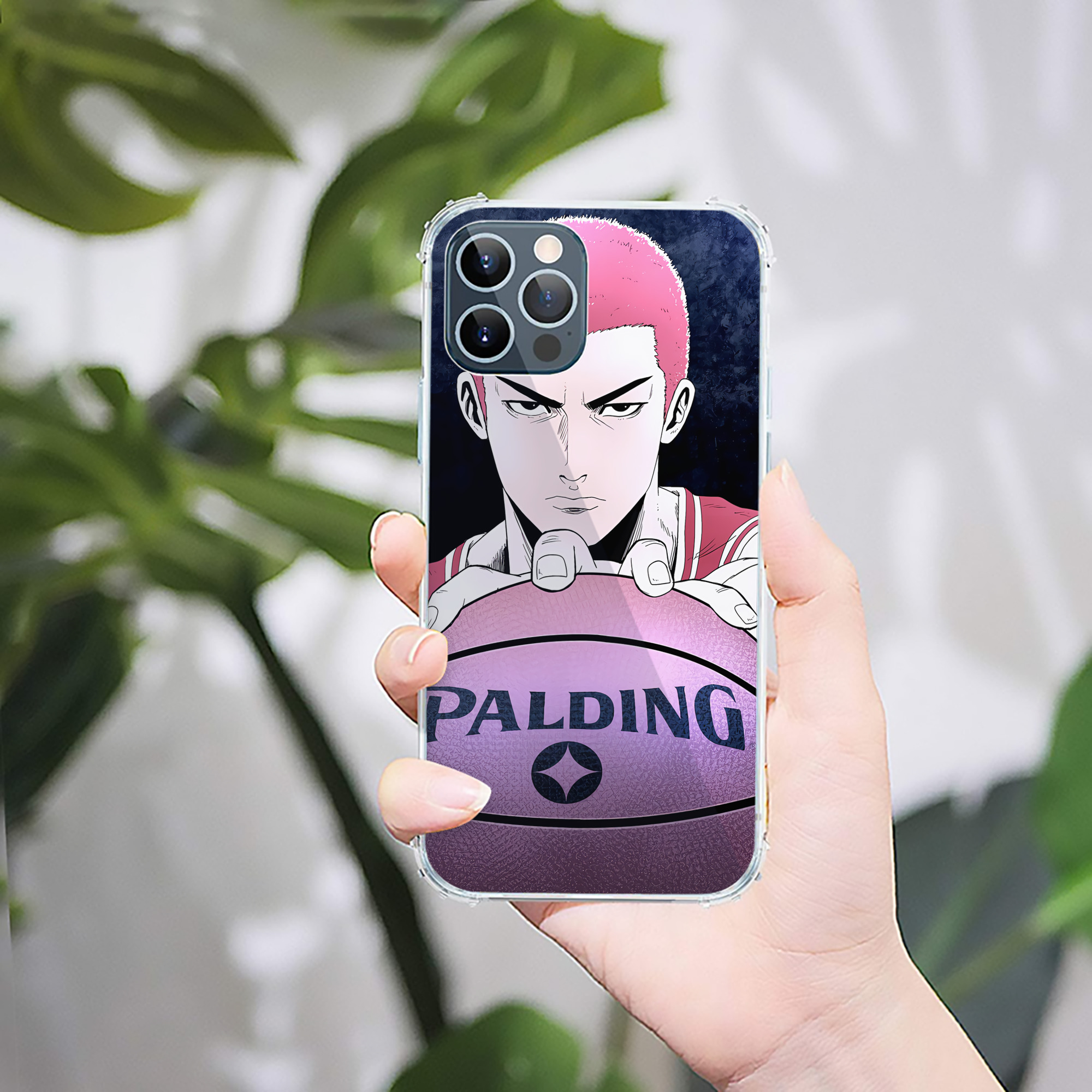 （画像用） SLAM DUNK／スラムダンク 【iPhone 12シリーズ対応】透明スマホケース（クリアソフトケース）